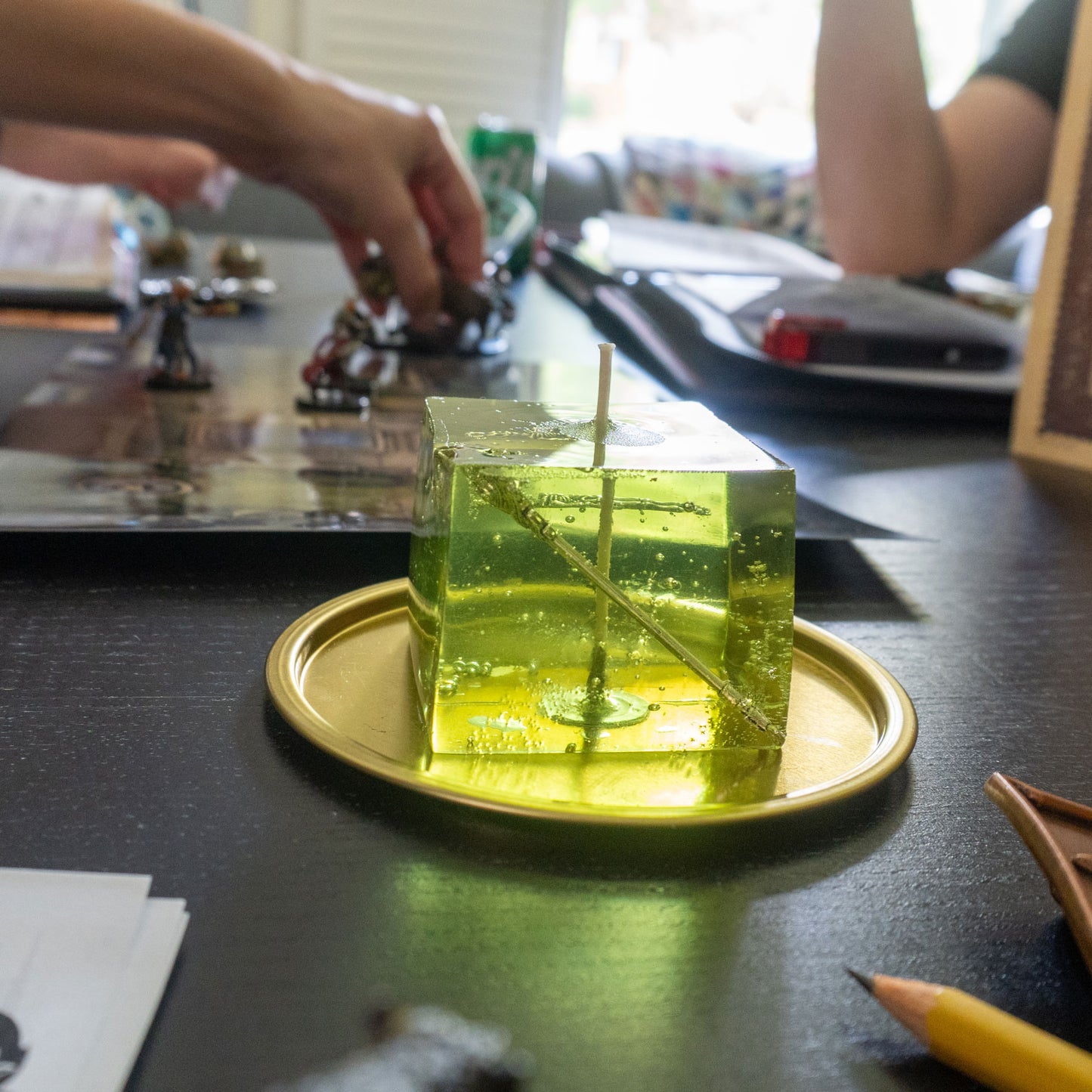 Gelatinous Cube - Candle